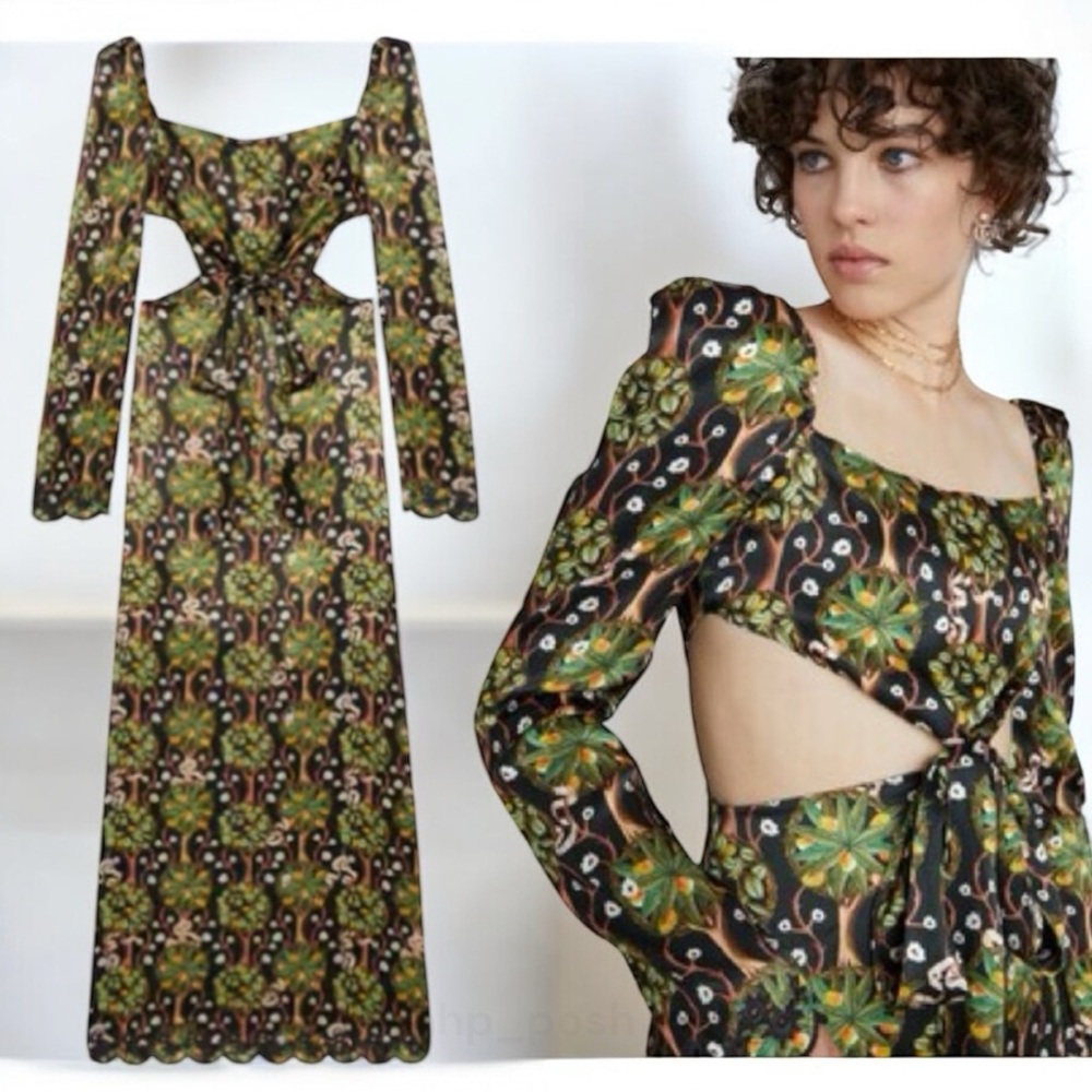 Gucci Vault X Agua Bendita | Silenzio Midi dress | NWT S